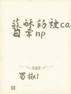 苏酥的被cao日常np