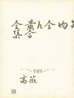 全黄h全肉短篇集合