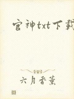 官神txt下载