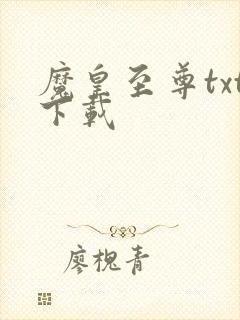 魔皇至尊txt下载