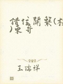 错位关系(校园)东哥