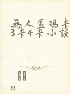 无人区码卡二卡3卡4卡小说