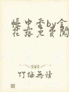 帐中香by金银花露免费阅读全文在线阅