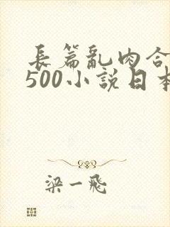 长篇乱肉合集乱500小说日本封面