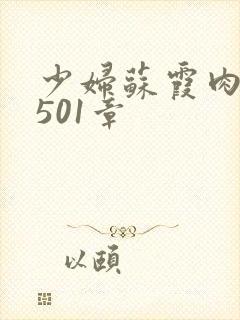 少妇苏霞肉欲第501章