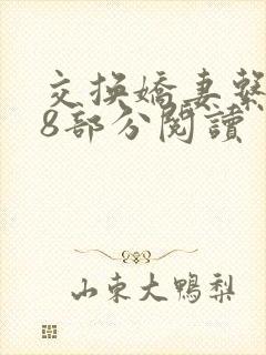 交换娇妻系列38部分阅读