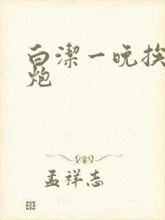 白洁一晚挨十二炮