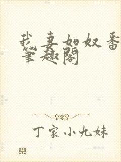 我妻如奴番外篇笔趣阁