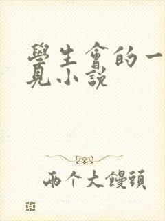 学生会的一己之见小说