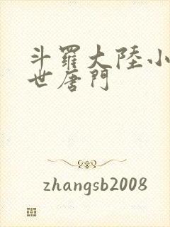斗罗大陆小说绝世唐门