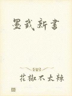 墨武新书封面