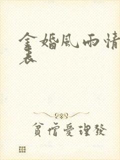 金婚风雨情演员表