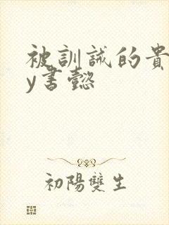 被训诫的贵妃by书懿