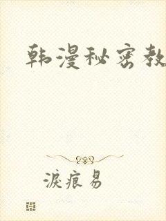 韩漫秘密教学