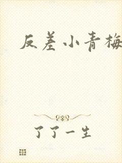 反差小青梅不经