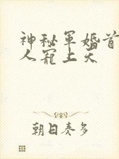 神秘军婚首长大人宠上天