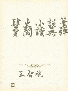 肆火小说笔趣免费阅读无弹窗