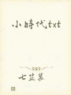小时代txt