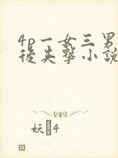 4p一女三男前后夹击小说