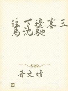 往下边塞玉器骑马沈驰