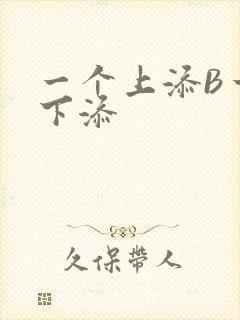 一个上添B一个下添