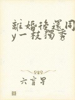 离婚后还同居by一枝独秀