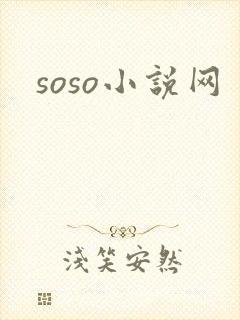 soso小说网