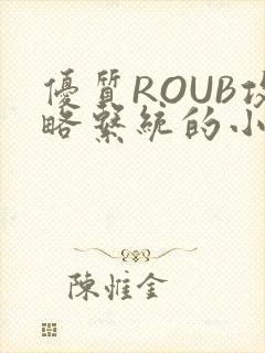 优质ROUB攻略系统的小说最新章节