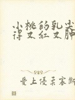 小桃的乳尖被吸得又红又肿