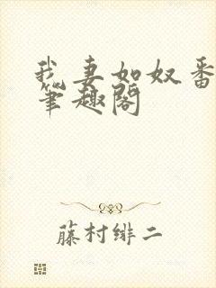 我妻如奴番外篇笔趣阁