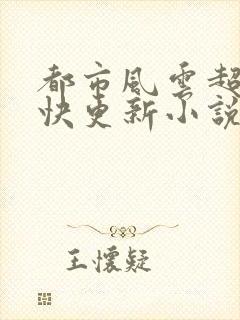 都市风云超前超快更新小说