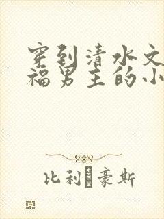 穿到清水文里造福男主的小说