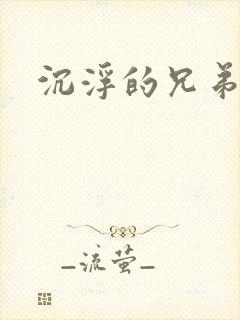 沉浮的兄弟
