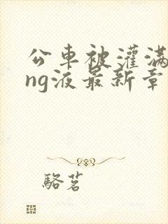 公车被灌满jing液最新章节