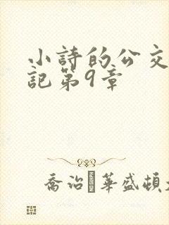小诗的公交车日记第9章