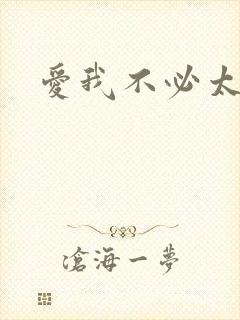 爱我不必太痴心