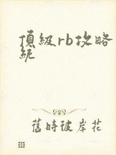 顶级rb攻略系统