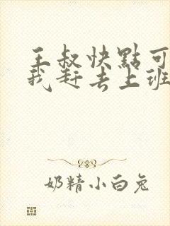 王叔快点可以吗我赶去上班