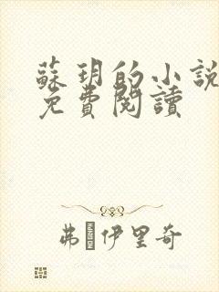 苏玥的小说全文免费阅读