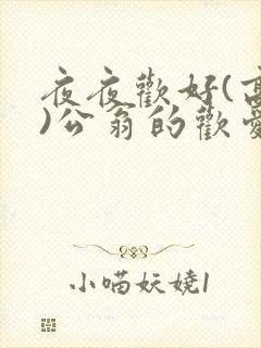 夜夜欢好(高h)公翁的欢爱