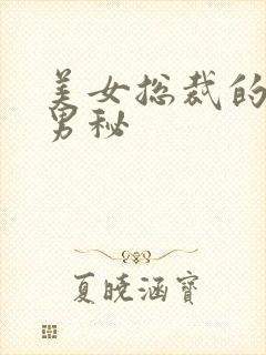 美女总裁的贴身男秘