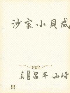 沙家小贝成长记