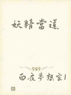 《妖精当道》小说封面