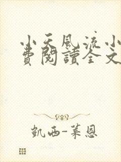 小天风流小说免费阅读全文最新章节