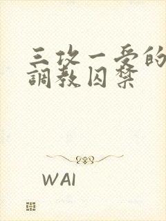 三攻一受的3p调教囚禁