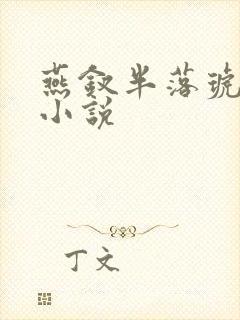 燕钗半落琥珀糖小说