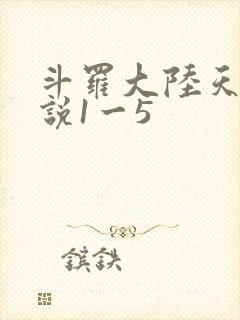 斗罗大陆天狂传说1一5