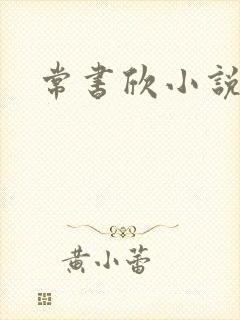 常书欣小说