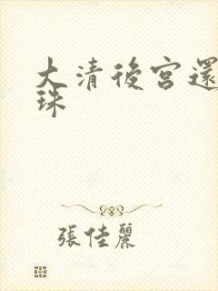 大清后宫还君明珠