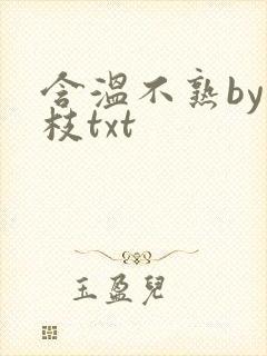 含温不熟by词枝txt